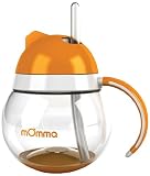Tomy mOmma Feeding Range 250 ml Cup with Straw (Orange)