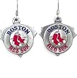 Boston Red Sox Dangle Earrings - MLB Baseball Fan Shop Sports Team Merchandise
