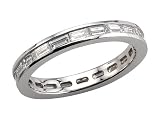 1.45 cts Baguette Diamonds Eternity Band - Platinum, 18kt White or Yellow Gold