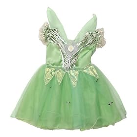 Disney Princess: Deluxe Tinkerbell Dress Up Costume - Fits Up to Size 6X by Disney