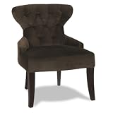 Avenue Six 250020 Curvest Hour Glass Chair - Chocolate