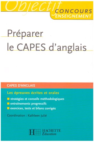Pr�parer le Capes d'anglais