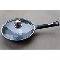 9.5' Fry pan with Non-stick German Weilburger Ceramic Coating by Healthy Legend -ECO Friendly Non-toxic Cookware