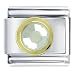 Jewelry : April Diamond Birthstone Italian Charms Bracelet Link
