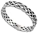 Sterling Silver Celtic Band, 1/8 Thick