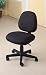 All new item Black fabric secretary chair with gas lift