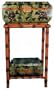 Chinese chest / box set with stand - "Vitis" grapevine design