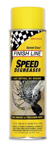Finish Line Speed Degreaser Bicycle Cleaner & Degreaser, 17-Ounce Aerosol Spray