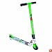 Street Surfing Amped Pro Scooter with Colorful Customized Graphics (Green/White)