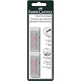Faber-Castell Dust-Free Erasers 2 erasers