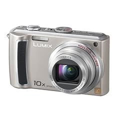 Panasonic DMC-TZ5 E Digitalkamera (9 Megapixel, 10-fach opt. Zoom, 3" Display, Bildstabilisator) silber