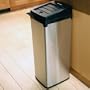 iTouchless Fully Automatic White Color Touchless Trashcan SX