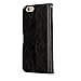 iPhone 6s Case, iPhone 6s Leather Case, iPhone 6s Wallet Leather Case E-JOY Wallet Card Slot View Stand Premium Protective Leather Cover Case For (iPhone 6S, R64 Black)