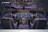 Daron Worldwide Trading BP27 Boeing 737 New Livery Flightdeck Poster