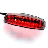 12V Clear Lenses LED Red Motorcycle Tail Brake Light Lamp for Honda CBR 1000 1000RR... by OEM