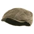 Fashion Plaid Ivy Cap - Brown W11S69D
