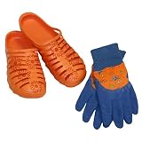Midwest Ladies Garden Clog and Glove Combo Pack, Size: 7 Clog, #P7-09-7 by MidWest Gloves & Gear