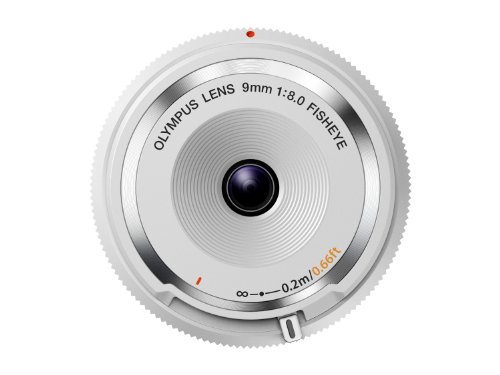 OLYMPUS ミラーレス一眼 9mm f8 フィッシュアイ ボディキャップレンズ ホワイト BCL-0980 WHT OLYMPUS ミラーレス一眼 9mm f8 フィッシュアイ ボディキャップレンズ ホワイト BCL-0980 WHT