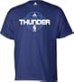 Oklahoma City Thunder -Navy- Team Issue T-Shirt