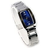 Casio Women's Stainless Steel Standard Analog Watch Model with 2 Diamonds LTP-1165A-2