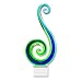 Badash  Marina Murano Style Art Glass Centerpiece