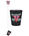 Bachelorette Party White Bead Necklace with Black Shotglass