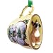 boxer44 - Boxer Christmas Ornament Holiday House Cup of Tea