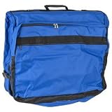 Sunscope TRAVL0053 Garment Bag w/Hanging Hook & Shoulder Strap (Blue)