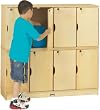 Jonti-Craft 4696TK - Thrifty KYDZ Stacking Lockable Lockers - Double Stack
