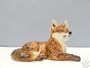 FOX RED Lying Down MINIATURE New Porcelain NORTHERN ROSE R031