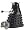 Doctor Who - 12" Radio Control Black Dalek