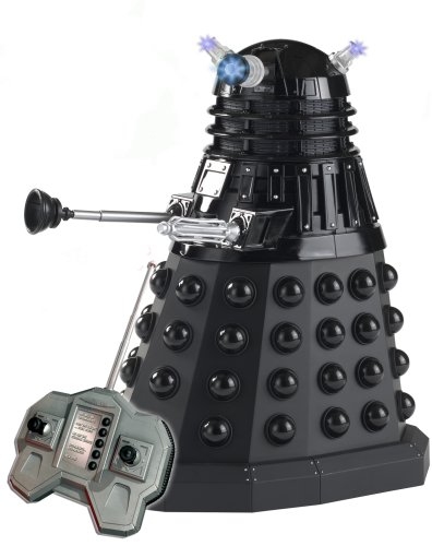Childrens Toyshop  Toys : Doctor Who - 12" Radio Control Black Dalek