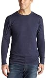 Duofold Men's Midweight L S Crew with Miosture Wicking - Black - Medium