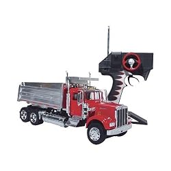 New Ray 1/32 Kenworth W900 Dump Truck Utility Truck