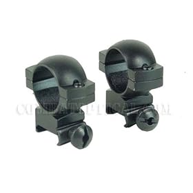  AIM Sports 1 inch Rifle Scope Picatinny Ring