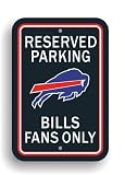 NFL Buffalo Bills Plastic Parking Sign