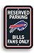 NFL Buffalo Bills Plastic Parking Sign