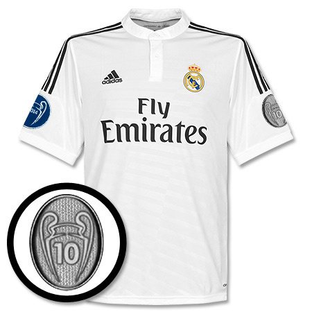 adidas Herren Trikot Real Madrid ULC 2014/2015 Replica, White/Black, L, M38202