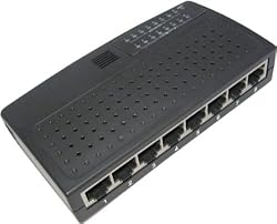 8 Ports 10/100 Mbps Ethernet Network MINI Switch