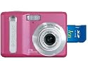 Polaroid i735 7MP 3x Optical / 4x Digital Zoom Camera (Pink) + 1 GB SD Memory Card