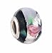 Pandora Style Charm Bead (Z158) Murano Style / Lampwork Glass (14mm x 10mm) (fits Troll too)