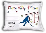 Tooth Fairy Pillow (self-contained pillow) - Hockey