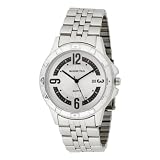 Manhattan Men039s CM304152SLSL Japan Quartz Silver-Tone Dress Watch on sale