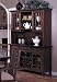 Kitchen & Housewares : Dark Oak Finish Hutch And Buffet