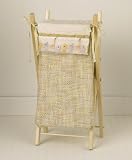 Cotton Tale Designs Silk Safari Hamper with Frame