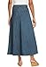 Jessica London Women's Plus Size Denim Maxi Skirt