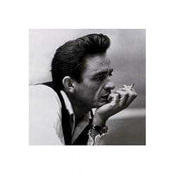 Johnny Cash - Personality Poster / Art Print (Size: 16" x 16")