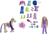 Polly Pocket Groovy-Glam Pony Polly Doll