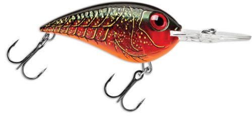 Rapala Crankin' Rap 14 Fishing Lure, Red Crawdad 