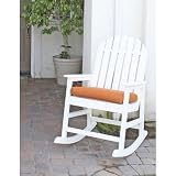 Alexandria Rocker Chair Color: Brown